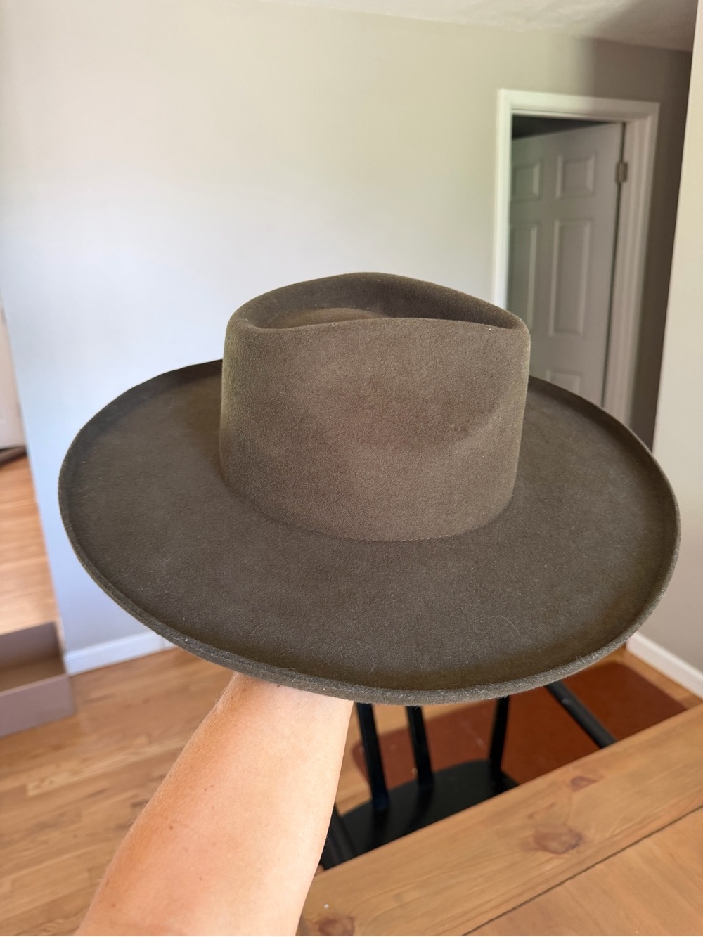 GIGI PIP Olive Amelia Wool Felt Hat